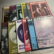Jazz & Blues Magazine: 1973 Complete 12 Issue Set / GTT