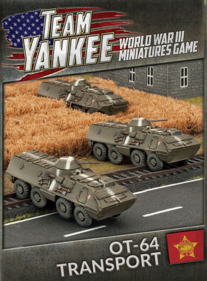 Flames of War TWBX03 Team Yankee OT-64 Transport Battlefront Miniatures