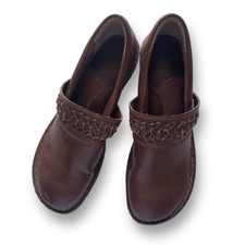 B.O.C Women  s Peggy Woven Clog Brown Size 10M