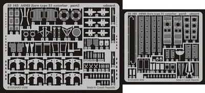 Eduard 32162 1/32 A-6M2 Zero Type 21 Außenbereich Für TAM Modellbausatz