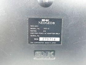Neo Geo AES Console SNK All included & Rom Cartridge (Shodown 1) Tested