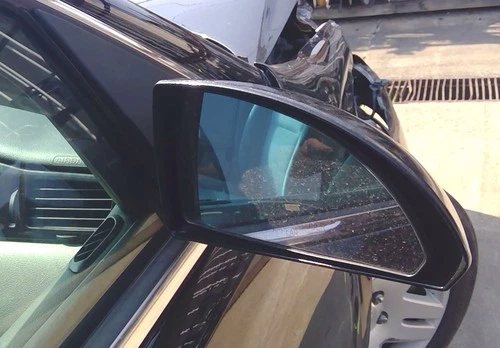 07-15 2016 Chevy Impala Passenger RH Side View Mirror in Black (Spray Painted).