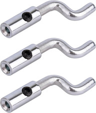 3pc Z Bend Throttle Cable Ends Universal Adjustable Z Head Wire Stop Kit Fitting