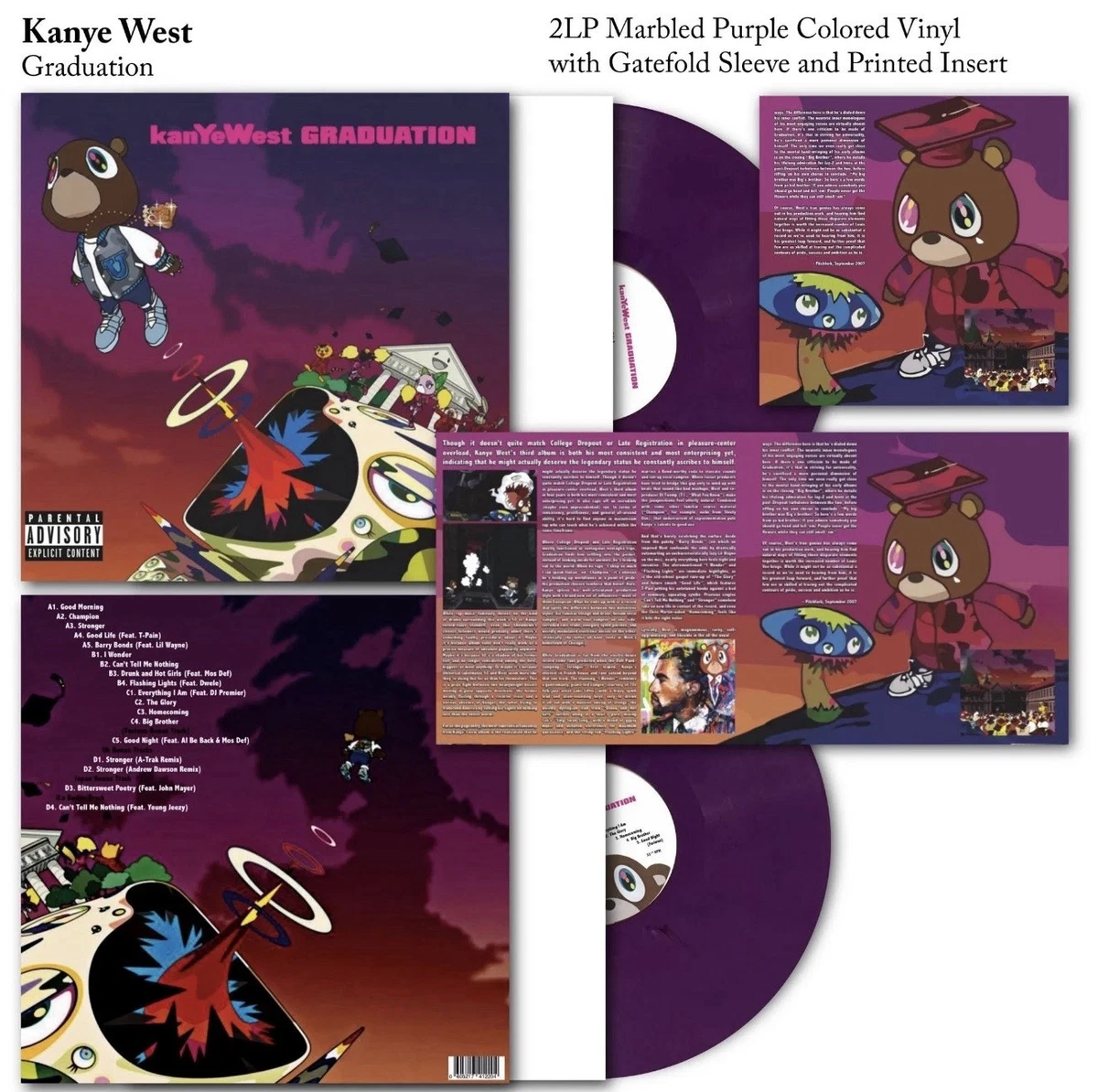 Kanye West Graduation In Vinyl Records for sale | eBay