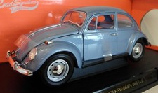 Lucky Diecast 1/18 Scale 92078 1967 Volkswagen Beetle Metallic blue