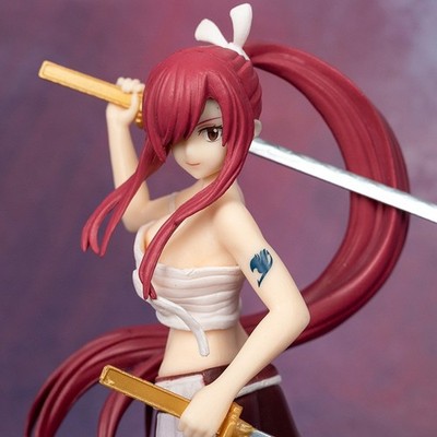 Fairy Tail Erza Scarlet Pvc Action Figure Statue Model Xmas Gift