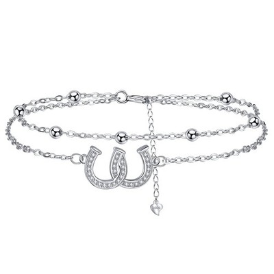J MUEN Damen Armbänder Silber 925 Geburtstag Muttertag Weihnachten Geschenk für
