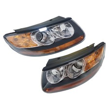 Headlight Assembly for Santa Fe 2007-2012 Halogen Front Headlamp Left Right