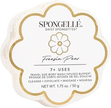 Spongell Freesia Pear Daisy Spongette Body Wash Infused Exfoliating Sponge