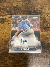 2024 Stadium Club #SCBA-CM Curtis Mead Rookie Auto Tampa Bay Rays RC