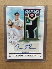2024 Panini Boys Of Summer Teddy McGraw #47/49 Material Signatures Auto Patch
