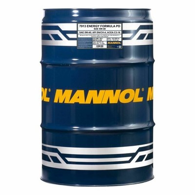 208 Liter MANNOL Energy Formula PD SAE 5W-40 API SN Motoröl 5W40