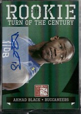 2011 Donruss Elite Ahmad Black Turn of the Century Signatures /499