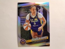 2025 Panini Prizm WNBA Silver Prizm #39 Dearica Hamby