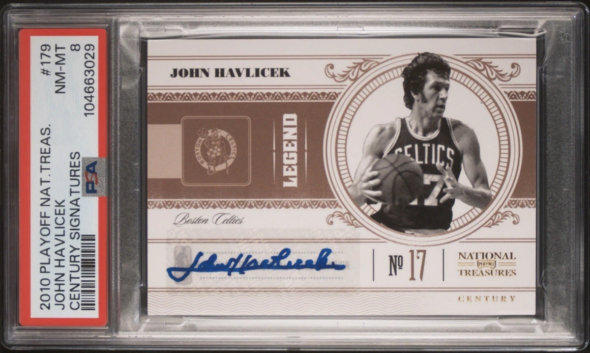 John Havlicek Basketball Autographed Sports Trading Cards 