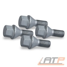 4x RADBOLZEN KEGELBUND M12x1.25x22 FÜR FIAT PANDA PUNTO QUBO STILO FORD KA