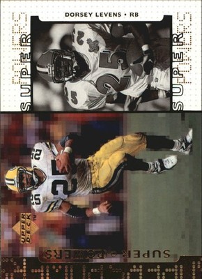 1998 Upper Deck Super Powers #S24 Dorsey Levens - FB