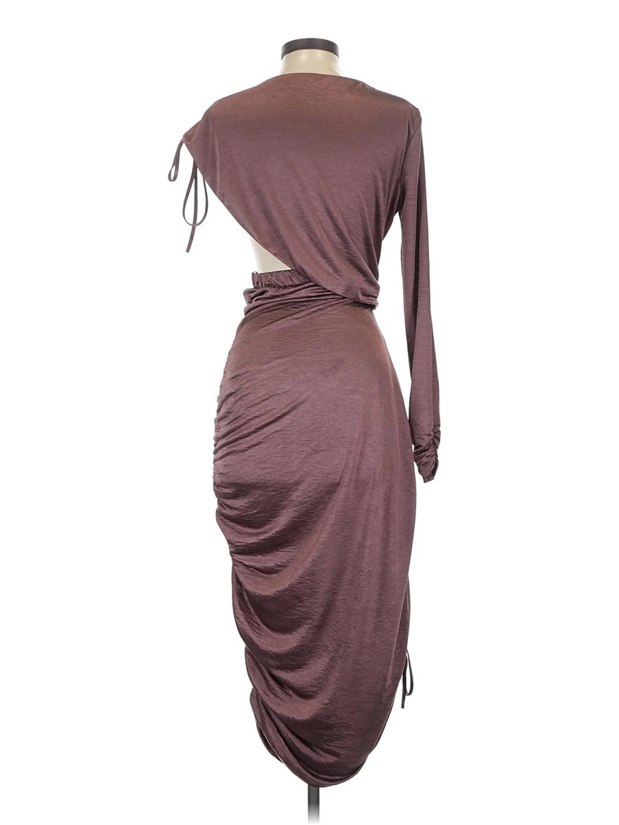 Love, Whit by Whitney Port Women Brown Cocktail Dress XS View 2