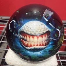 OTB by KR 12lb Teed Off Monster. New black polyester golf bowling ball