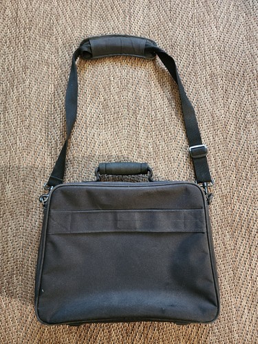Vtg Y2K Apple Logo Employee Kensington Computer MacBook Laptop Messenger Bag - Picture 13 of 24