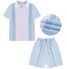 Baby Boy Toddler Blue White Outfit Smart Traditional Special Occasion 12 18  24m