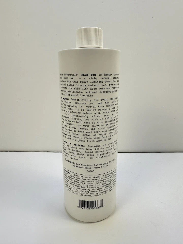 NUEVO SELLADO BareMinerals Bare Escentuals Imitación Bronceado Cuerpo Sin Sol Cuerpo Bronceador 16oz Foto 2 de 4