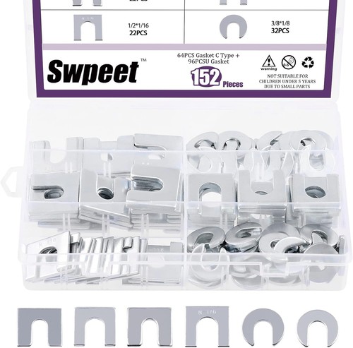 Swpeet 1200-Piece Metal Nails & Tacks Assortment – 6 Sizes (10mm To 25mm), Carbon Steel, Non-Slip Shoe Tacks For Boots, Heels, Leather Repairs