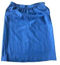 Vintage Pendleton Pleated Midi Skirt Purple 100 Virgin Wool USA Women's