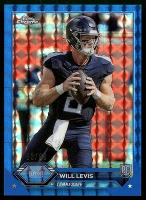Will Levis Rookie - 2023 Topps Composite Football - Chrome - Numbered /99 