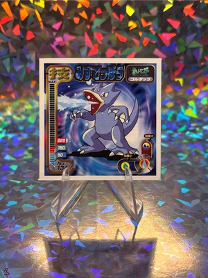 #ad Golduck using Water Gun Japanese Pokémon Pocket Monsters Amada Sticker #134 1998 $8.99