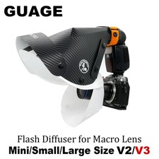 GUAGE Universal Macro Flash Speedlite Softbox Macro Photography Diffuser II III