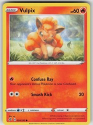 Vulpix 024/192 Common Rebel Clash