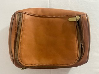 Vintage Hartmann Travel Leather Pouch