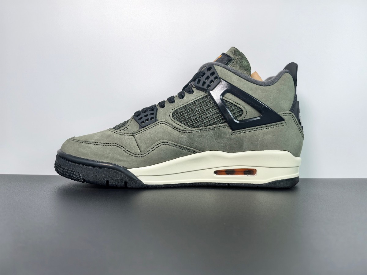 Size 8 - Undefeated x Air Jordan 4 Retro 2025 Green for sale