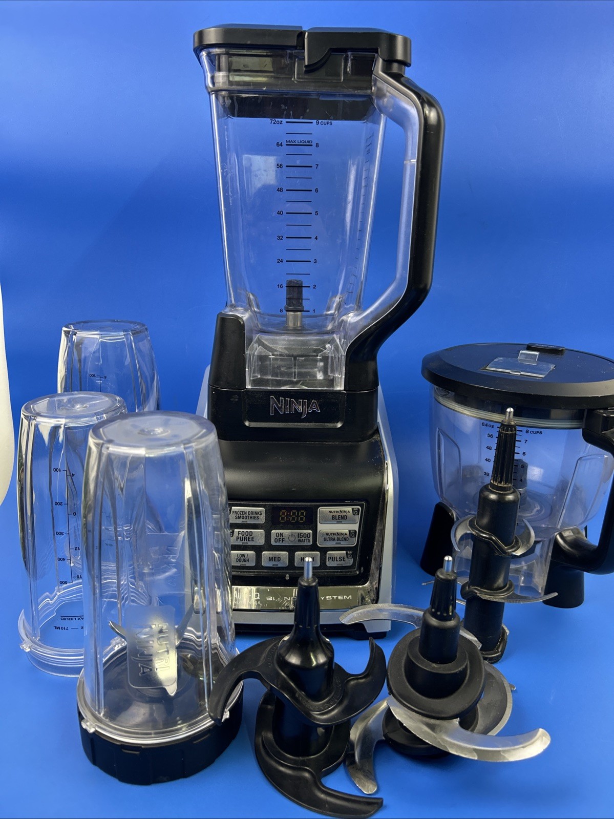 Ninja Auto-iQ BL680A Blender 1500W Motor Complete Pitcher, F