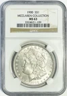 1900 Morgan Silver Dollar NGC MS-63 McClaren Collection