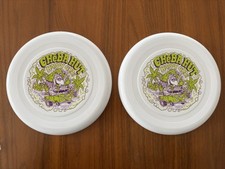 2 New Cheeba Hut White 4/20 Cheba Hut 9" Frisbee 420 Marijuana Weed Promo 2023