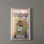 2017 Prizm Silver PATRICK MAHOMES RC ROOKIE #269 KC Chiefs PSA 8
