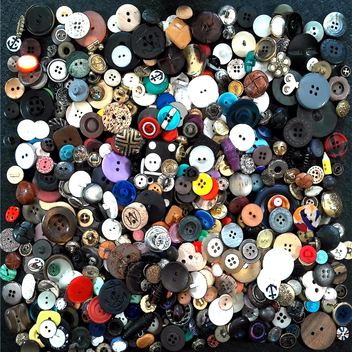 Blue Lot Collectible Sewing Buttons for sale | eBay