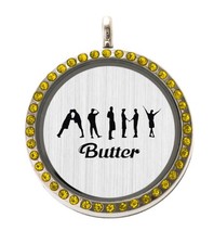 Custom Stainless Steel Iconic BTS/Butter Memory Locket Necklace