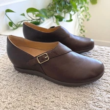 NEW Dansko MARISA BURNISHED NUBUCK 8.5-9 Leather Slip On Shoe 39 COMFORT WOMEN