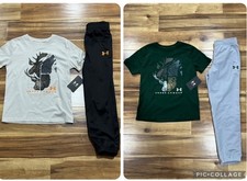 Under Armour Boys New Shirt  Joggers Set, YSM, YMD