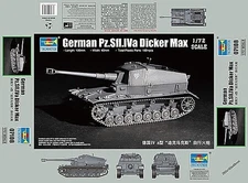 Trumpeter German Pz.Sfl.Iva Dicker Max Tank - Plastic Model Military Vehicle