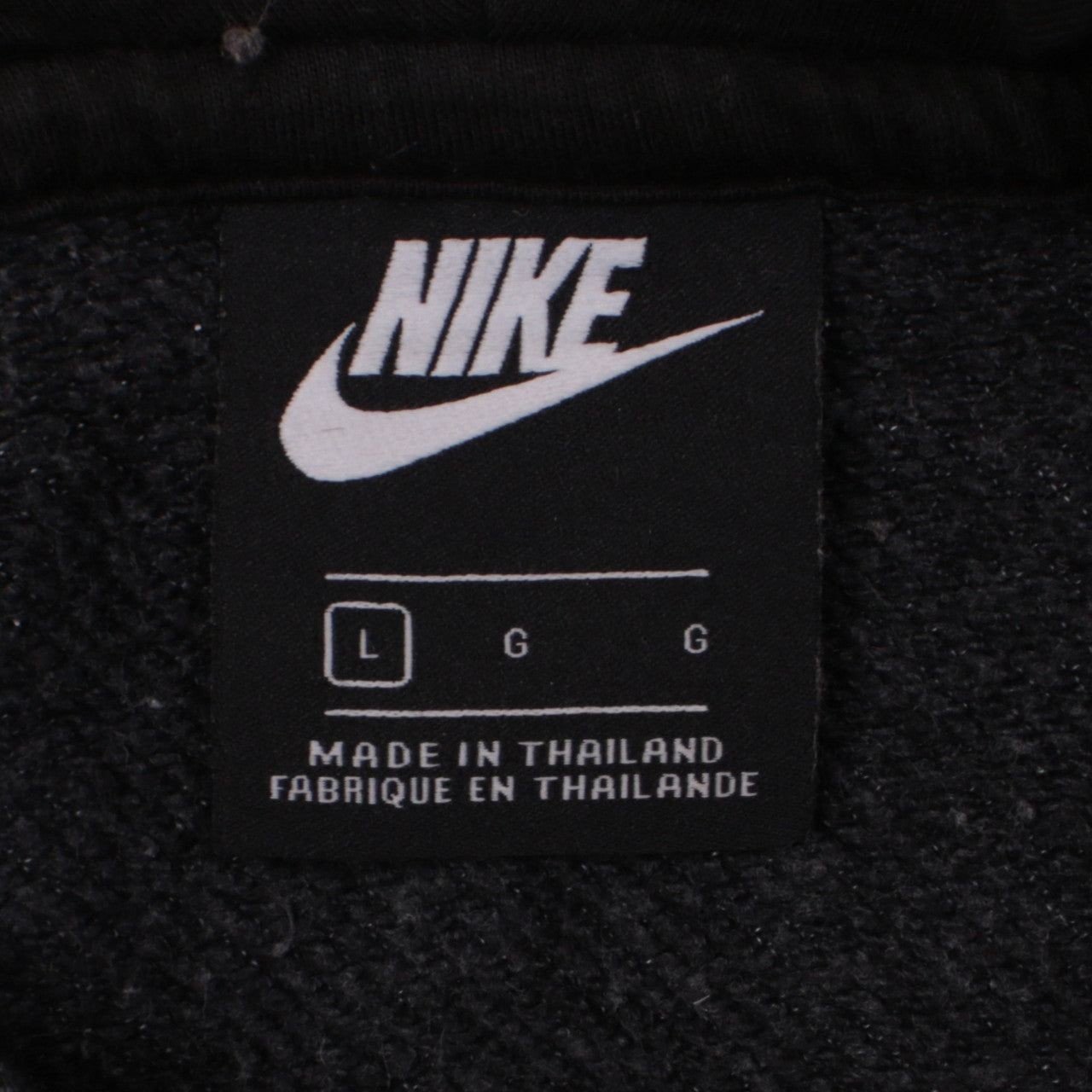 Nike Black Hoodie Mens L image 4