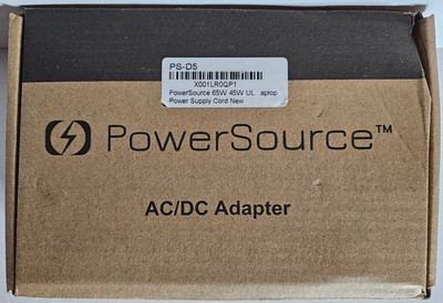 Power Source AC/DC adapter PS-D5 19.5V 3.34A NEW Open box never used