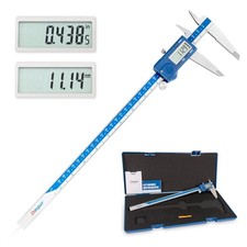 Left-Handed Digital Caliper 0-12"/0-300mm Stainless Steel with Large