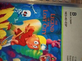 Digger The Legend Of The Lost City Nintendo NES Pal B