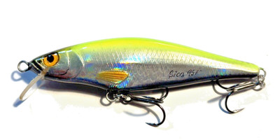 Maonu Baits Sica 95 F Wobbler, Jerkbait, Kunstköder, 9,5 cm, Floating