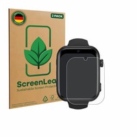 2X ScreenLeaf Displayschutzfolie FüR Aimiuvei Kids Smartwatch Nachhaltig