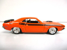 Hot Wheels - Garage - 1971 Dodge Challenger Rt Hemi Orange - Real Riders